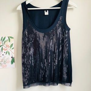 J. Crew sequined top (XS) - very new, rarely worn